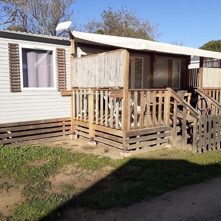 MOBILHOME agréable sans draps ni serviettes Port-la-Nouvelle Esterno foto
