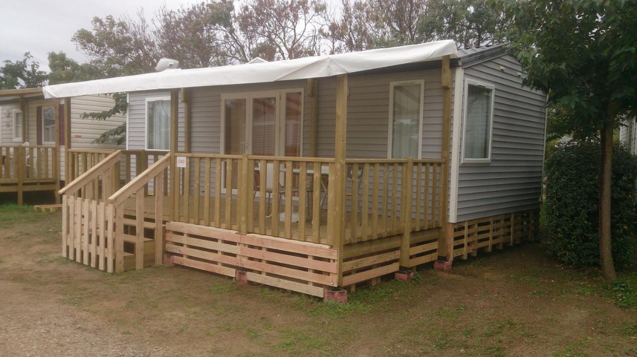 MOBILHOME agréable sans draps ni serviettes Port-la-Nouvelle Esterno foto