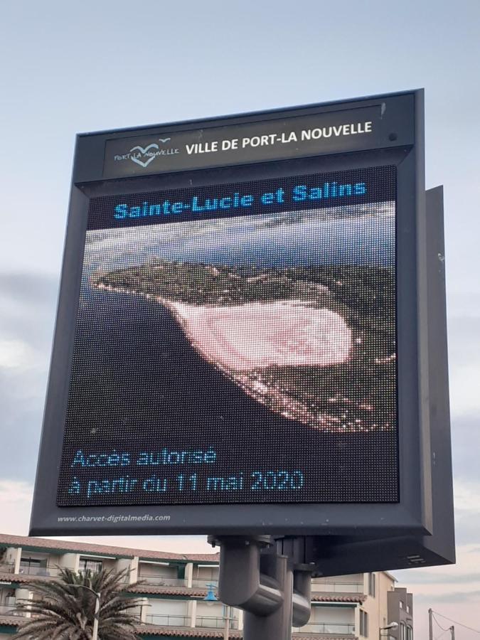 MOBILHOME agréable sans draps ni serviettes Port-la-Nouvelle Esterno foto