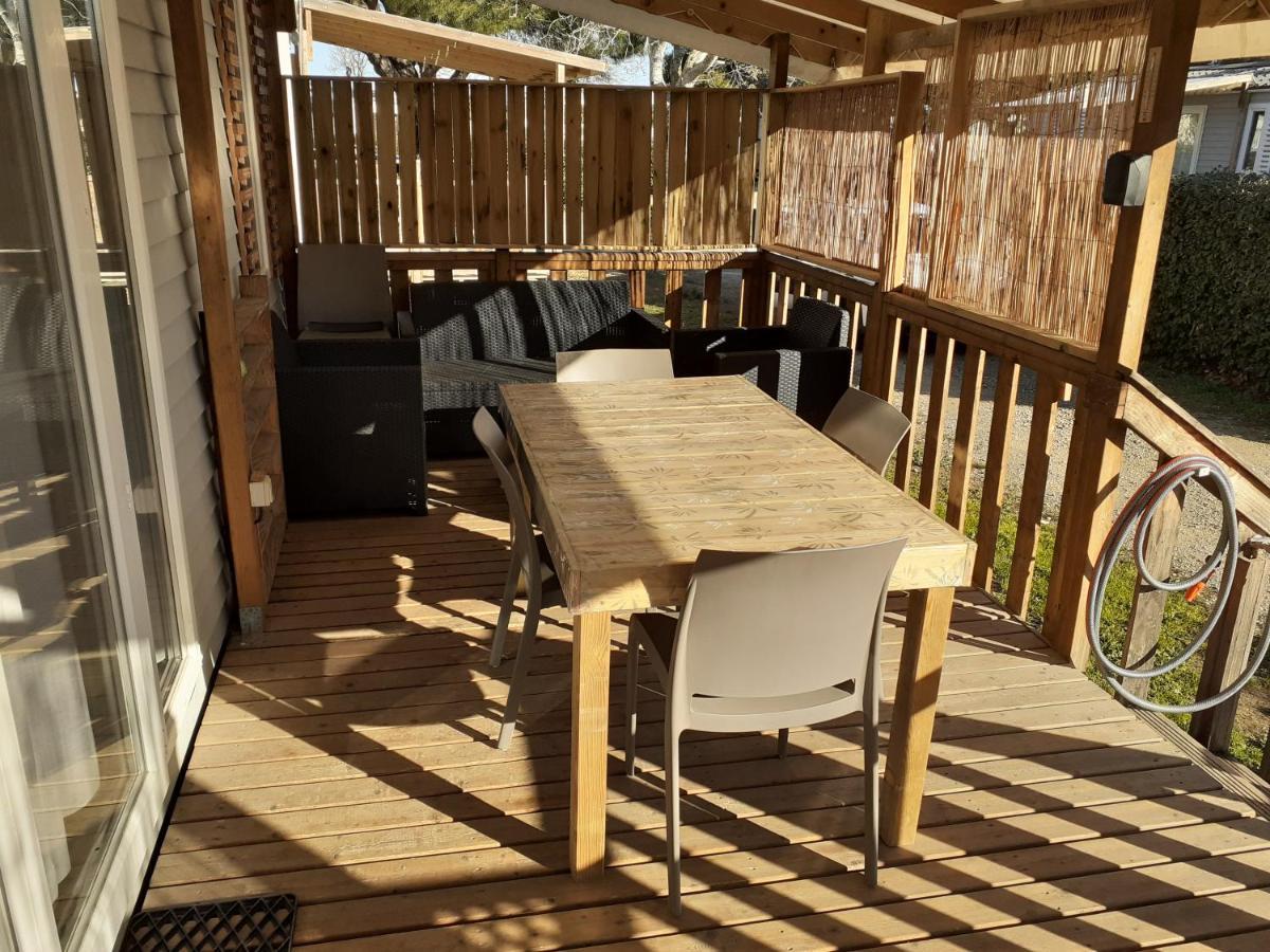 MOBILHOME agréable sans draps ni serviettes Port-la-Nouvelle Esterno foto